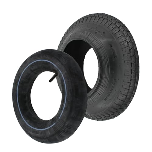 Mantel Reifen Decke Schlauch Luftrad 400x100 mm 4.80/4.00-8 Schubkarrenrad