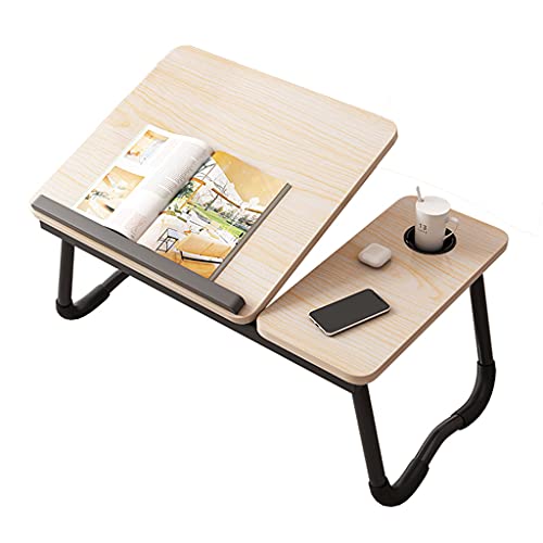 Mesa Plegable Escritorio pequeño en la Cama Mesa para computadora portátil Mesa Plegable para el hogar Mesa de Estudio para el Dormitorio Cover