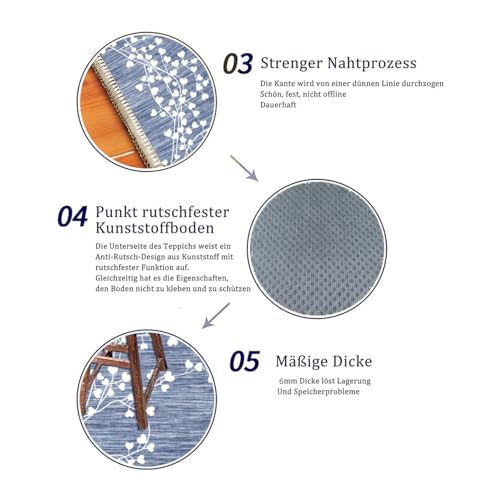 Tapis de cuisine lavable antiderapant pour eviter les glissades
