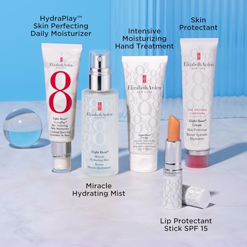 Elizabeth Arden Eight Hour – Miracle Hydrating Mist, 100 ml, belebendes Erfrischungsspray, fruchtiger Duft nach Zitrone, Feuchtigkeitsspray für vitalisierende Erfrischung