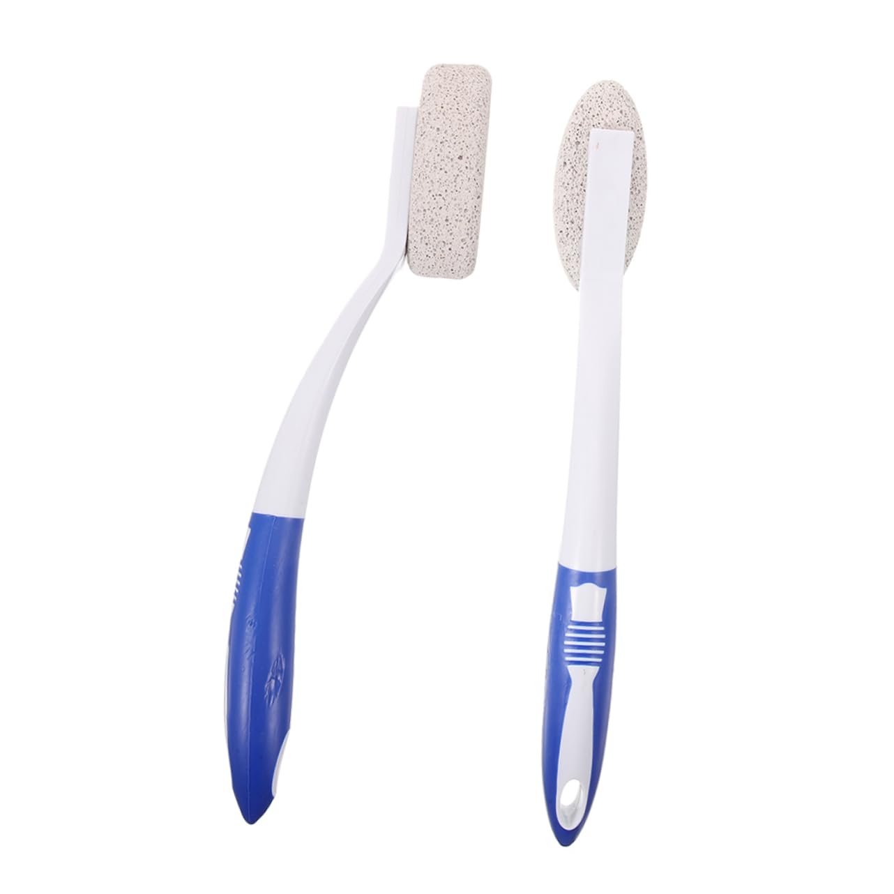 PACKOVE 2piezas Limpiador De Pies De Mango Piedra Pómez Exfoliador Ergonómico Para Remoción De Piel Muerta Para Cuidado De Pies Casa y Salón