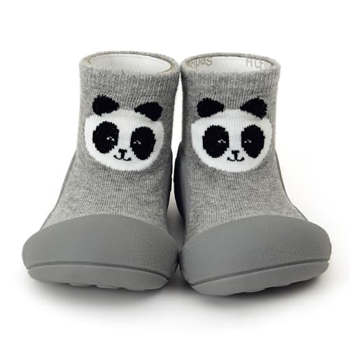 Attipas Calzado Respetuoso A23ZO Panda Gris, para bebé 20