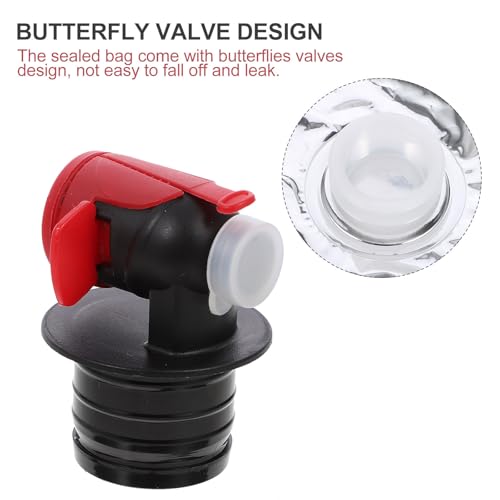 Bolsas dispensadoras de vino calentables con grifo integrado para servir con facilidad 8