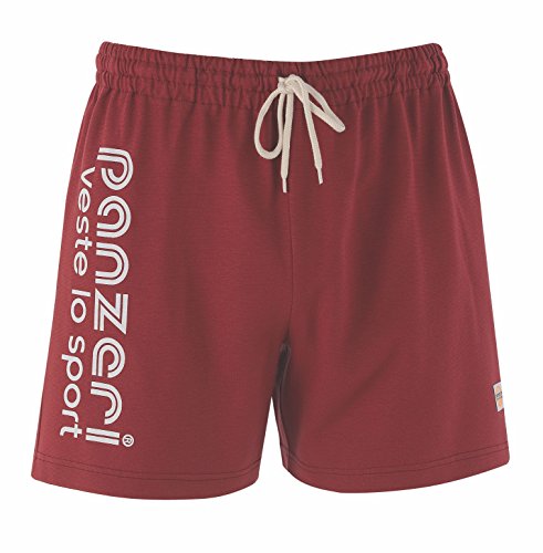 panzeri Short Uni A - Bordeaux/Blanc