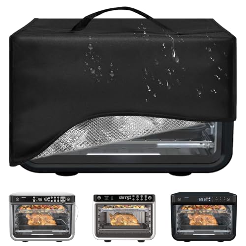 Image of Toaster Oven Air Fryer Cover, Heat-Resistant Waterproof Dust-proof Kitchen Appliance Covers Compatible with Ninja Foodi DT201 DT251 Foodi 10-in-1 Ninja DT202BK Foodi 8-in-1 XL Pro Air Fry Oven