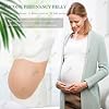 Silicone Fake Pregnancy Belly Realistic Baby Bump False Pregnant 2-8 Month Costum Tummy Enhancer for Performance Cosplay,Color 2,M
