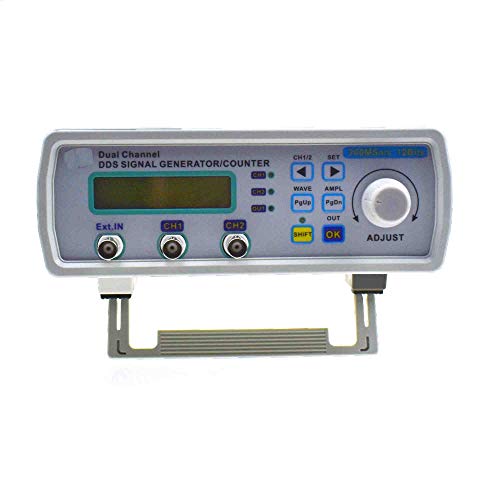 Generador DDS MHS-5200A de doble canal para resolver pruebas complejas de ondas y 6 MHz 4