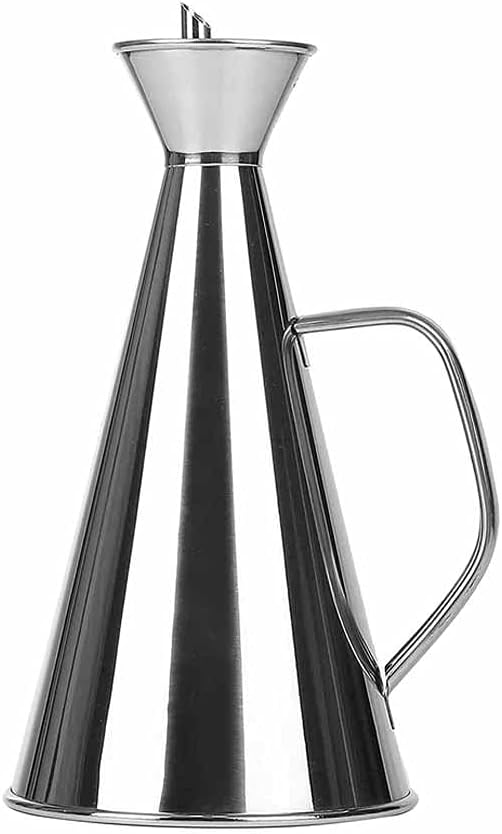 500Ml Stainless Steel Non Drip,No Mess Oil Dispenser,Kitchen,Vinegar Pot-Easy to Leakproof