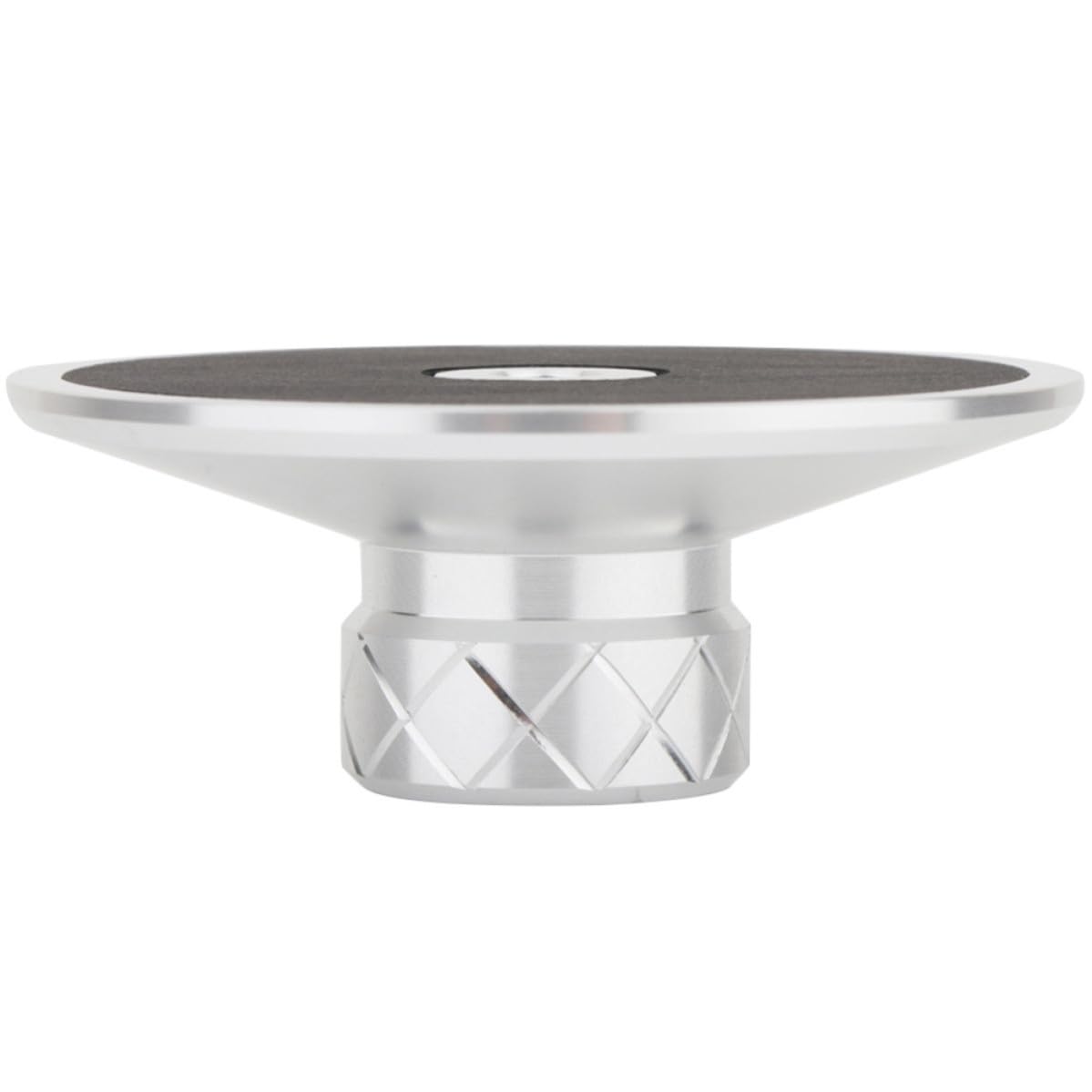 Stabilizzatore in Argento Dischi e Alluminio di in Lega Vinile Stabili Magnesio Peso Anti-vibrazioni Frequenze Vinili, per Giradischi
