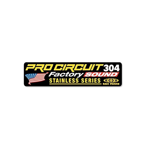 Pro Circuit - Adesivo per silenziatore
