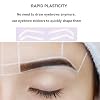 36 Pcs Disposable Eyebrow Tape Stencil, Brow Stickers Strips Stencils Sticker Tapes Auxiliary Airbrush Stencil Women Eyebrows Tint Mapping Templates Easy Design Tinting Shaping Border Positioning