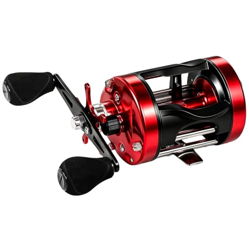 Sougayilang CatTyrant Carrete de Baitcasting con Freno Centrífugo, Empuñadura de Goma Sobredimensionada, Ideal para Bagres y Pescadores de Agua Dulce miniatura 2