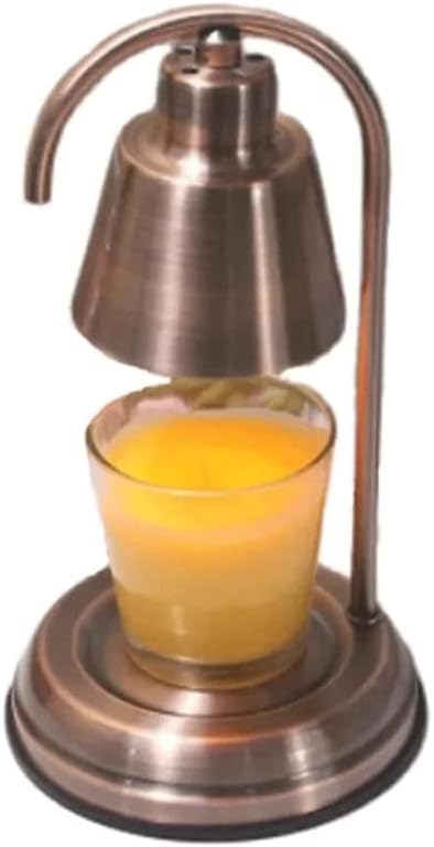 NOBRIM Candle Heater Metal Candle Melting Lamp Dimmable Candle Wax Melting Lamp Candle Lamp Atmosphere Lamp for Bedroom Bathroom Bedside Indoor
