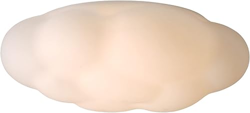 YAsao Lámparas de techo, moderna lámpara de techo empotrada en nube, lámpara de techo LED de 72 W para dormitorio, cocina, baño, pasillo, escalera,