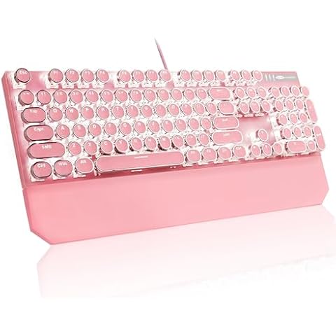 MageGee Retro Typewriter Mechanical Gaming Keyboard Cover