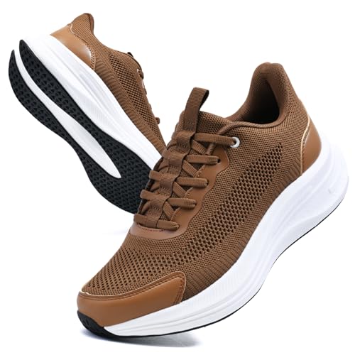 Image of Men's Slip On Walking Shoes Comfortable Tennis Breathable Shoes