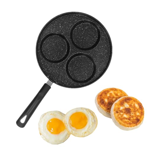 Cyrank CYRANKX625D1EWOH Cast Iron 3 Cups Non-Stick Omelet Pan, Electric Stovetop Compatible cover