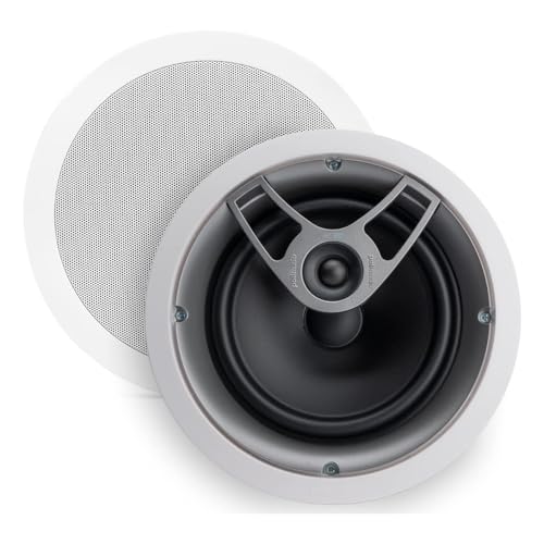 Image of Polk Audio MC 80 8 Inch in Ceiling Speaker Cable Bundle