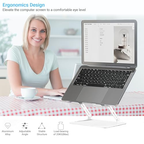 Support réglable multi-angle pour ordinateur portable en alliage - 5