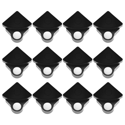 Anneome Set 40 Pezzi Fibbie in Plastica PP per Armadietti e Scarpiere Fermagli Fissi senza Chiodi per Mobili Modulari Accessori Smontabili per Uso Domestico e Organizzazione Casa