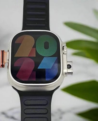 Image of Smart Watch Ultra 4G Sim Card with Hiden 180Camera, Amoled Hd Display, 4 Gb Ram 64 Gb Storage Whatsapp, Instagram, AI, GPS Track, Fitness Tracker, Video Calling for Men & Women-Black