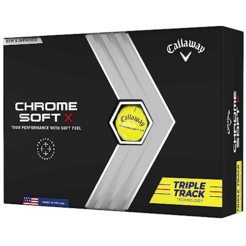 Callaway Golf Chrome Soft X Golfbälle (Serie 2022)