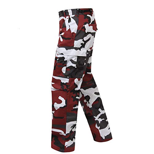 Rothco - Pantaloni - Uomo rosso rosso S