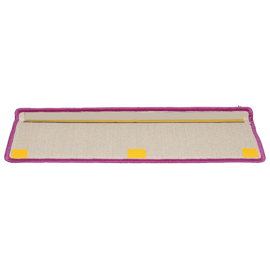 Maty Na Schody 15 Szt. 65x21x4 cm Fioletowe Prostokątne Nakładki PP
