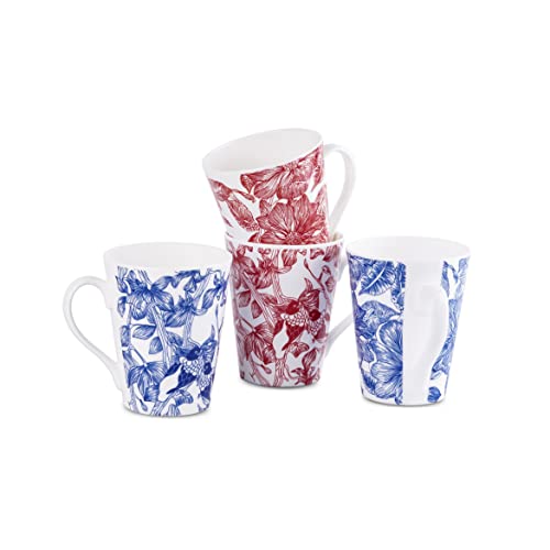Image of Dandy Lines Conical Red and Blue Flower Dance, 90005, Pack of 4