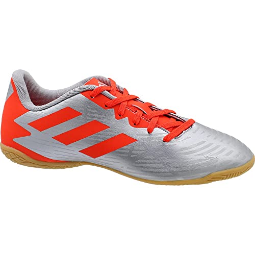 Chuteira Adidas Futsal Artilheira V Masculino Prata e Vermelho