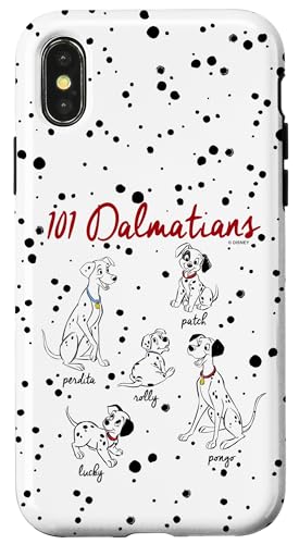 Coque iPhone X XS Disney 101 Dalmatians antichoc pour éviter les rayures avec style