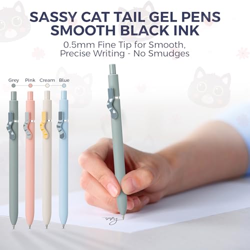 Kathy & Jiggs Sassy Cat Diario A5 + 4 Plumas Gel miniatura 6