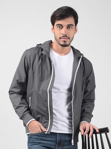 Image of Numero Uno Men's Solid Regular Fit Black Jacket