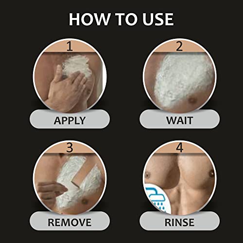 Image of VI - JOHN Master Stroke Jojoba Oil Men Hair Removal Cream 60Gm Pack Of 2