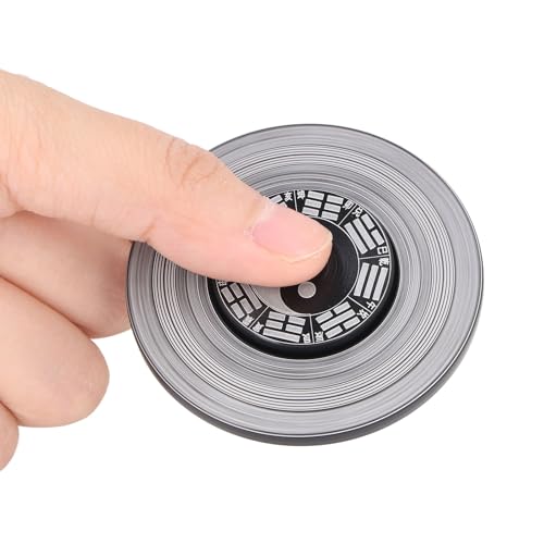 RiToEasysports Tai ChiMetal Compass Stress Relief Sensory Handheld Toy 6cm, Cool Design, Robust Construction - Image 4