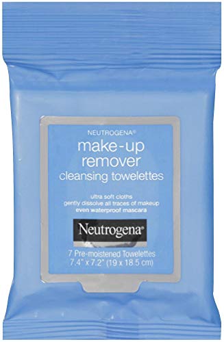 Neutrogena Make-up Remover Cleansing Towelettes Wipes (1 x 7 Pack) Travel Size