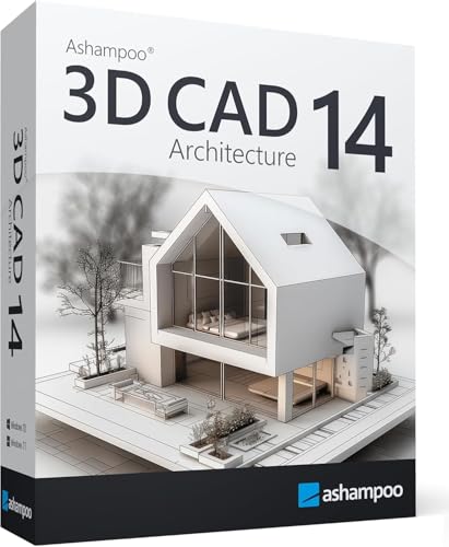 3D CAD 14 Architecture 2D / 3D Architektur für Hausplaner, Grundrisse, Wohnungen für Windows 11, 10, 8., 7