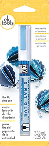 EK tools 55-00013 Glue Pen Zig FINE TIP 2 Way, 6