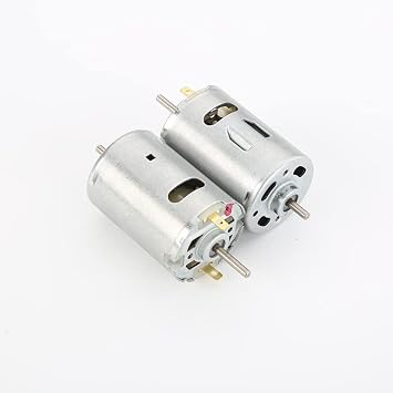 Fielect DC Motor 12V 10000RPM Micro Motor Mini Motor Electric Motor Round Shaft for RC Boat DIY Airplane Toys Model DIY Hobby, 1 Pcs