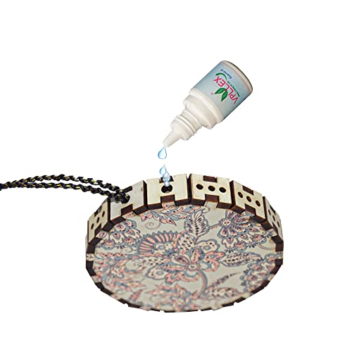 Image of Car Air Fresheners Automotive Air Diffuser Attractive Design Hanging Pendants Car Interior Ornament Aromatherapy Perfume Scents Essential Oils Bottle Fragrance Upto 90 Days Gift Item (1 PCS)