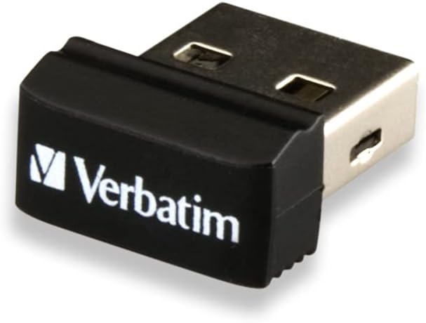 Verbatim 97464 16GB Store n Stay NANO USB 2.0 Drive, Black