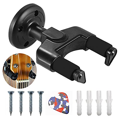 Support Mural pour Guitare, YFaith Crochet de Guitare, Présentoir de Guitare avec des Médiators, pour All Guitares… - Les Beatles, Paul McCartney, John Lennon, RIngo Starr, George Harrison Support Mural pour Guitare, YFaith Crochet de Guitare, Présentoir de Guitare avec des Médiators, pour All Guitares…