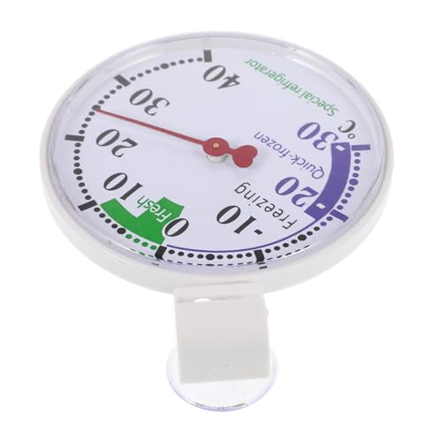 PHENOFICE Termómetro De Refrigeración Para Congelador Medidor De Temperatura Analógico Para Supermercados y Plantas Farmacéuticas Termómetro De Gran De y Usar