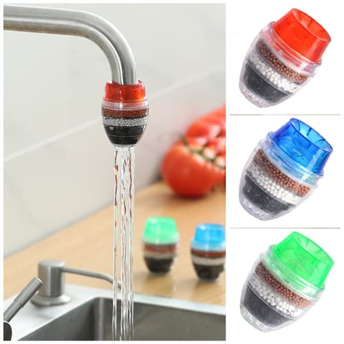Filtres à Eau Pour Robinet – Pack De 2, élimination Chlore, Métaux Lourds Et Calcaire, Facile à Installer