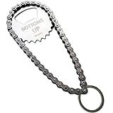 Bike Chain Gear Bottle Opener With Key Ring Chain Bottoms Up Sprocket Silver Stainless Steel Unique Birthday Amazing Gifts For Cyclists Bike Lover