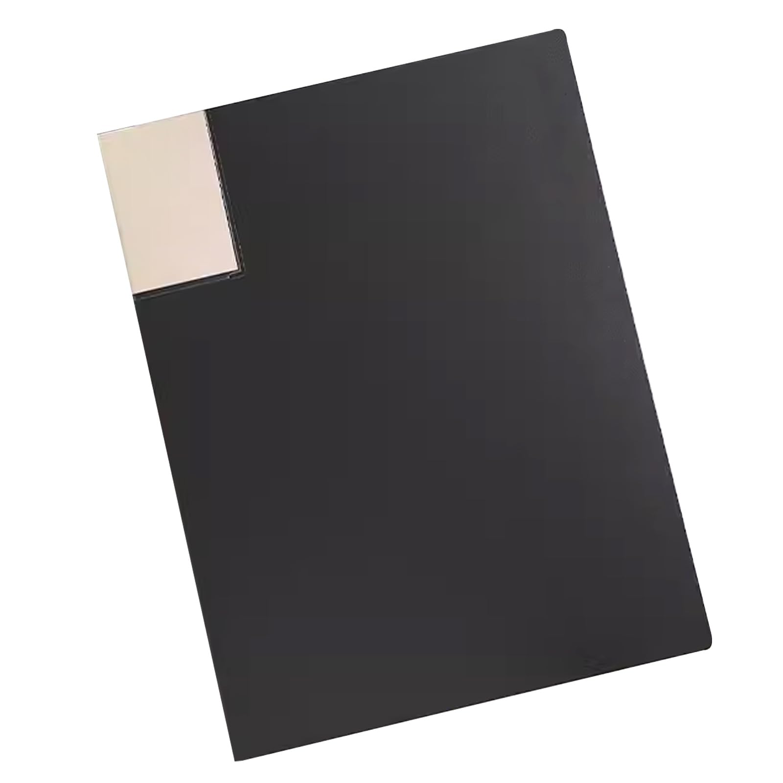 A4-Portfolio-Ordner, Präsentationsordner, Präsentationsmappe mit 60 Hüllen, A4, Sichtbuch, mehrfarbig(Grey)