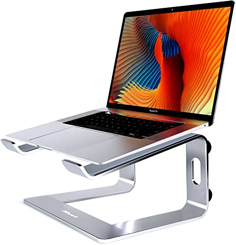 Laptop-Stand-for-Desk-Computer-Stand-for-Laptop-Laptop-Riser-Apple-Macbook-Stand-Dell-HP-Macbook-Pro-Air-Comes-with-Grip-Pads-and-Cable-Management-Fits-all-10-17-inch-Laptops-Silver
