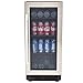 Avanti BCA3115S3S Beverage Cooler with Glass Door 72 Can Mini Refrigerator with Lock for Beer Soda Water Wine with Digital Temperature, 3.1 cu. ft, Black