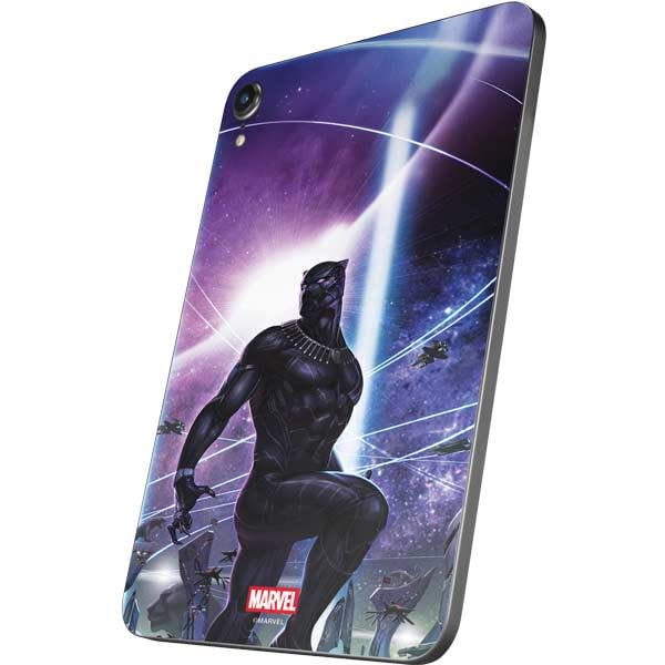 Skinit Decal Tablet Skin Compatible with iPad mini 7 (2025) - Officially Licensed Marvel Black Panther Intergalactic Empire of Wakanda Design
