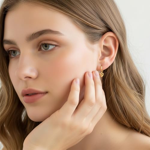 Créoles étoile et mauvais œil en argent, le cadeau idéal - 2